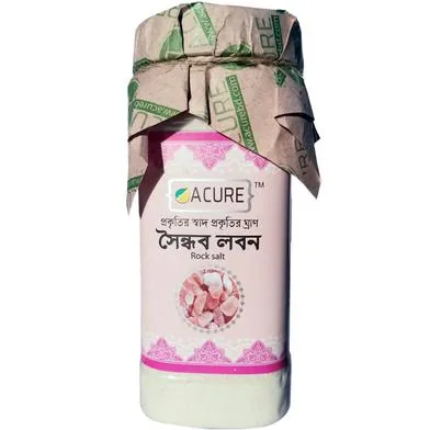 Acure Rock Salt (Soindob Lobon) - 200gm - Rokomari product
